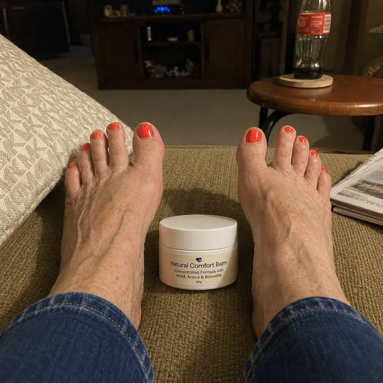 Aching Feet before and after