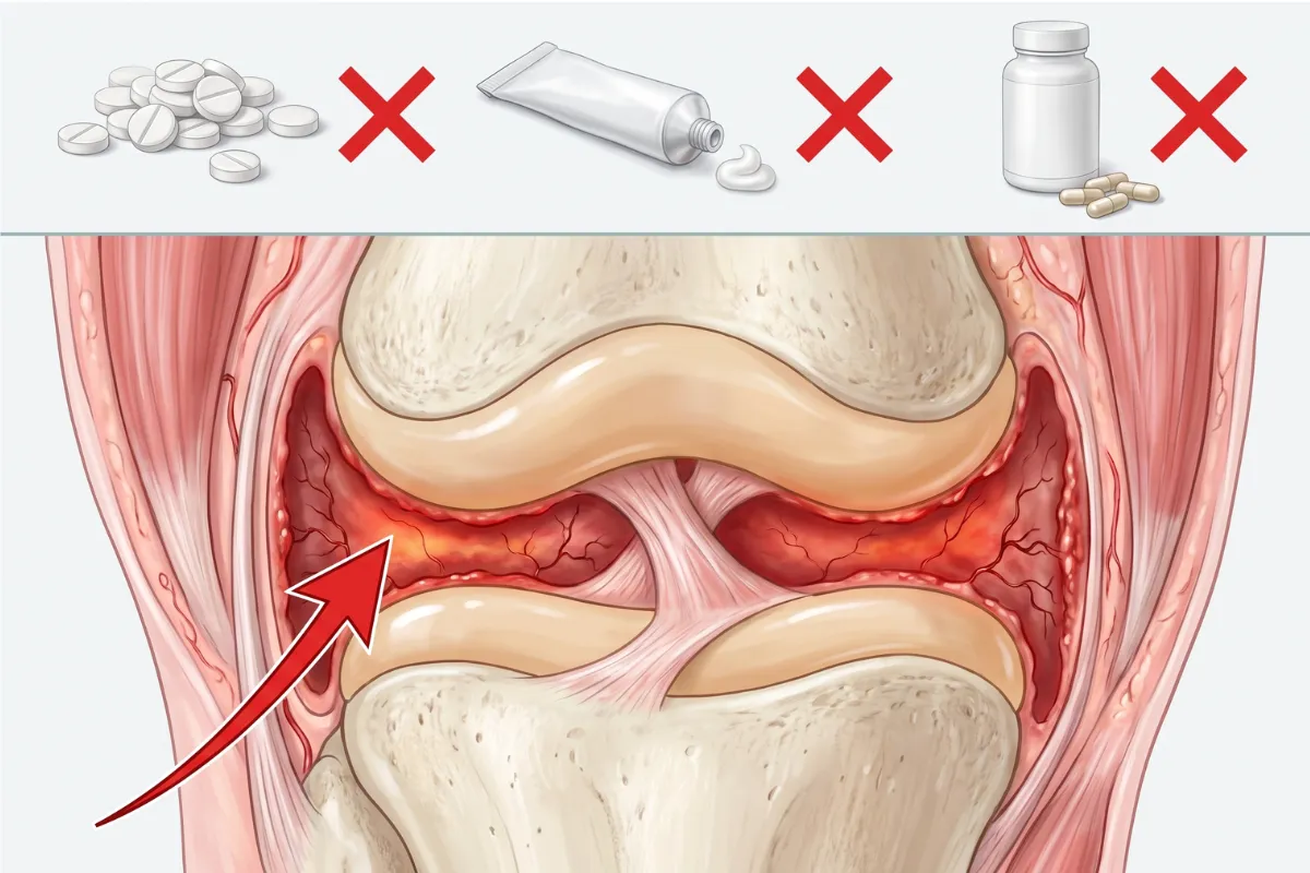 Surface creams and oils cannot reach collagen starvation layer