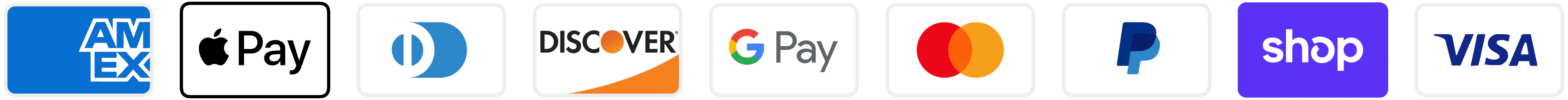 Accepted payment methods